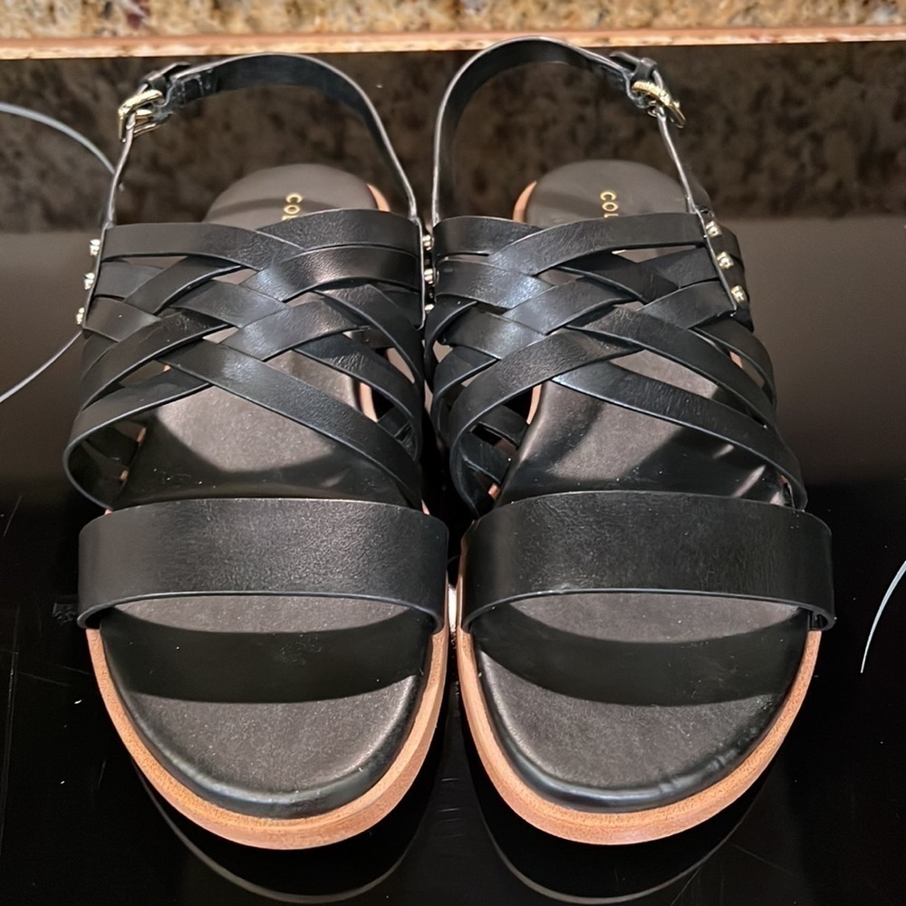 COLE HAAN France Strappy Slingback Sandal size 7B - Picture 8 of 9